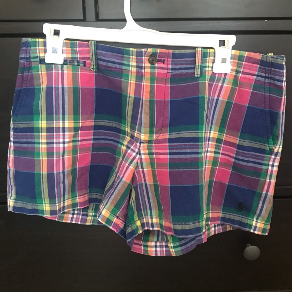 Plaid Ralph Lauren Sport Shorts: Size 10